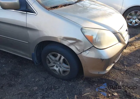 2006 Honda Odyssey Ex-L z USA, uszkodzony, nr VIN 5FNRL38626B404470